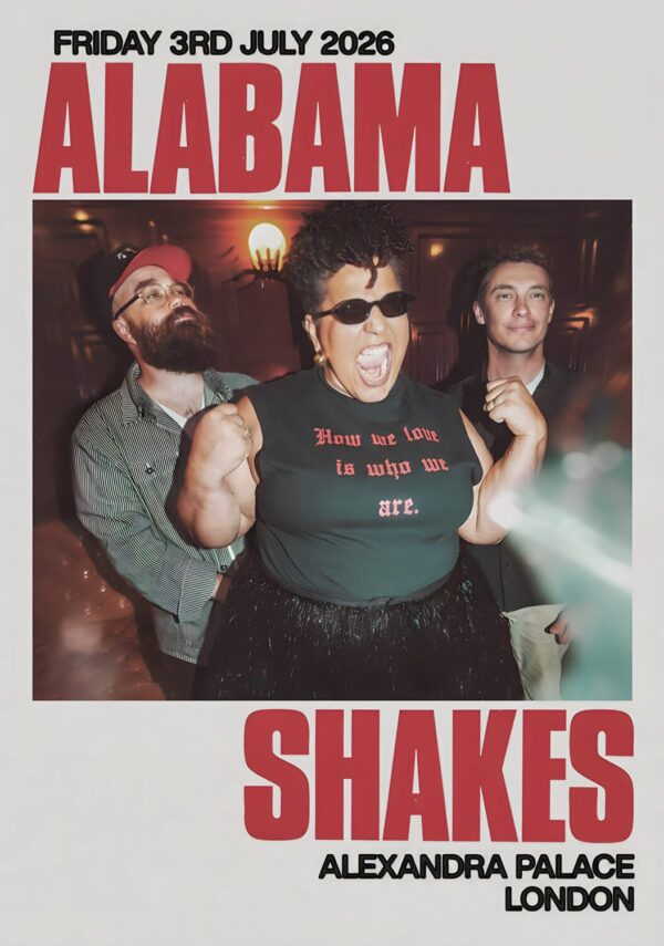 ALABAMA SHAKES Another Life 2026 UK Tour LONDON Alexandra Palace Poster