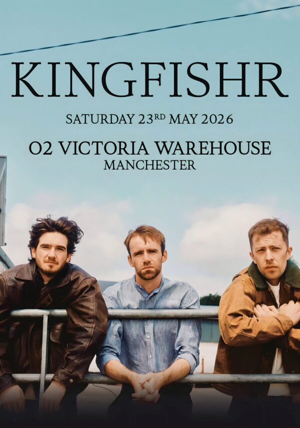 KINGFISHR Halcyon 2026 UK Tour MANCHESTER Victoria Warehouse Poster