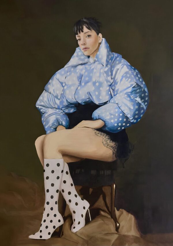 LILY ALLEN West End Girl Painting Poster Print