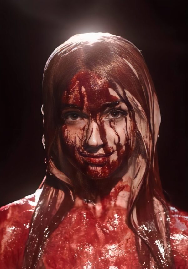 Poppy (singer) Carrie X Am I a Girl? Poster Print