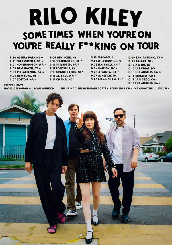 RILO KILEY Some Times When You're On 2025 North America Tour Poster Print