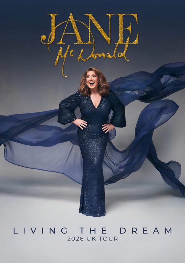 JANE McDONALD Living The Dream 2026 UK Tour Poster