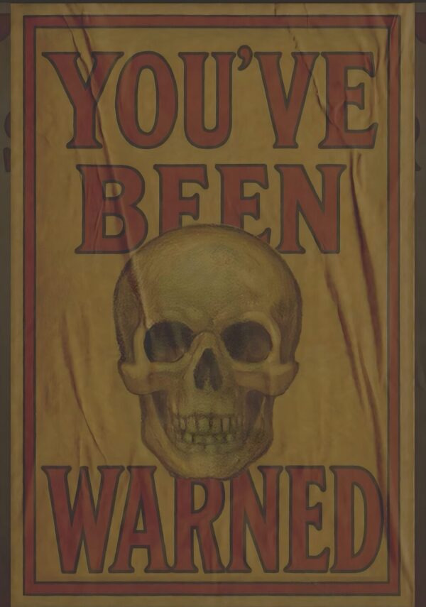 MOTLEY CRUE The Return of Carnival of Sins 2026 Tour You've Been Warned Poster