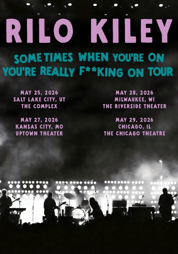 RILO KILEY Some Times When You're On 2026 North America Tour Poster Print