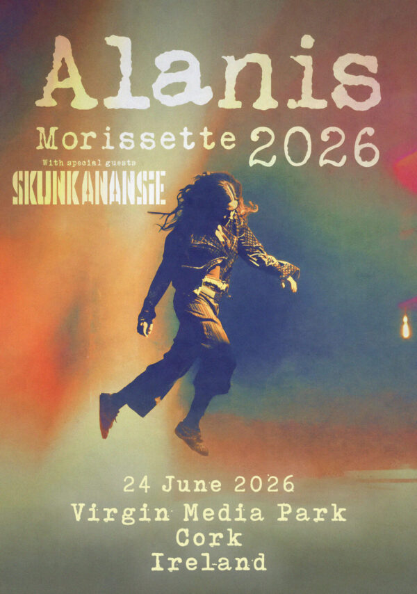 ALANIS MORISSETTE Live Summer 2026 Ireland Tour CORK Virgin Media Park Poster Print