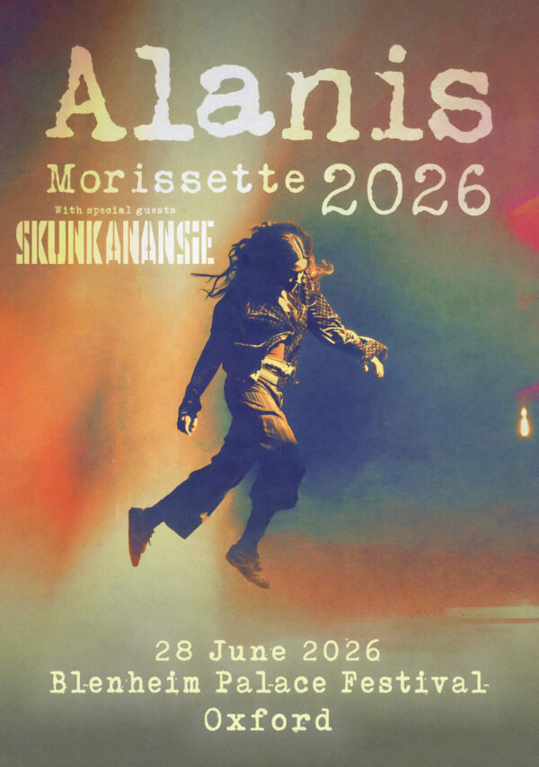 ALANIS MORISSETTE Live Summer 2026 UK Tour OXFORD Blenheim Palace Poster Print