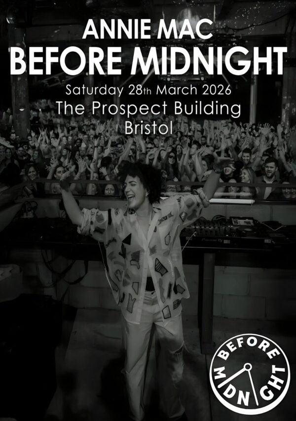 ANNIE MAC Before Midnight 2026 Tour BRISTOL The Prospect Building Poster Print