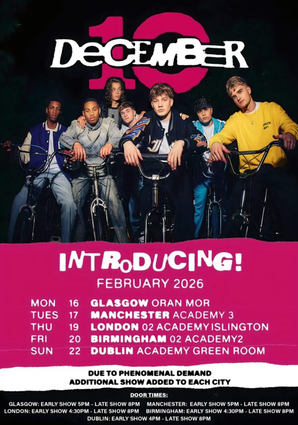 10 DECEMBER Run My Way - Introducing 2026 UK Tour Poster