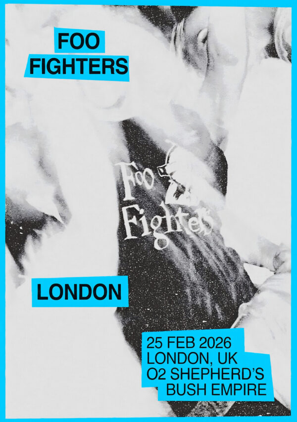 FOO FIGHTERS Your Favourite Toy 2026 Tour LONDON Shepherd's Bush Empire Poster Print