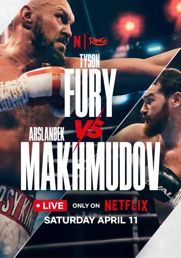 TYSON FURY vs. ARSLANBEK MAKHMUDOV London 2026 Boxing Fight Poster
