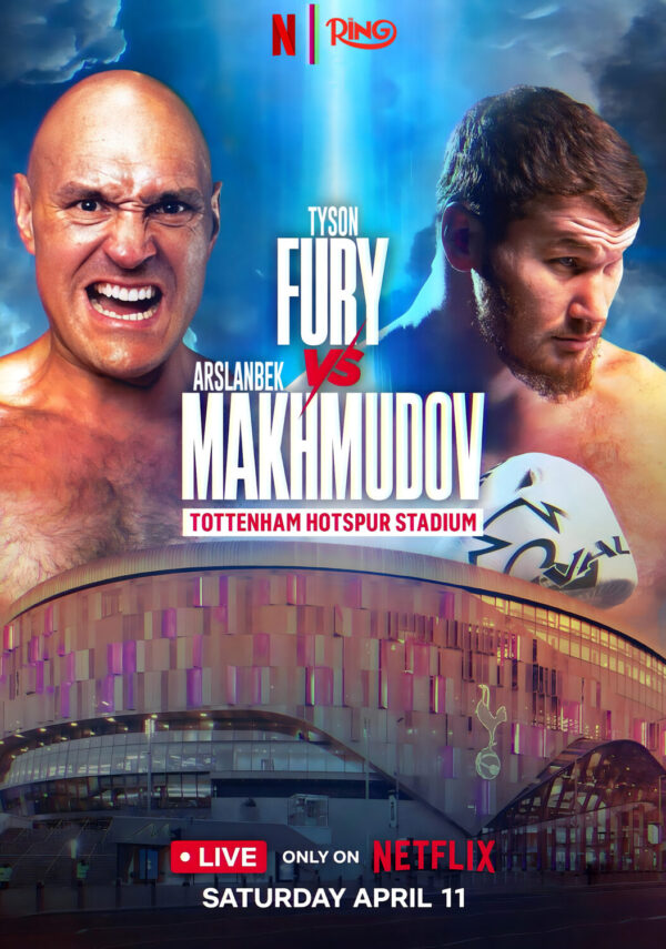 TYSON FURY vs. ARSLANBEK MAKHMUDOV London 2026 Boxing Fight Poster