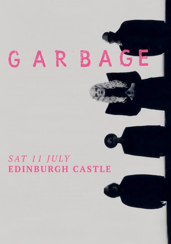 GARBAGE Let All That We Imagine 2026 UK Tour EDINBURGH Castle Poster
