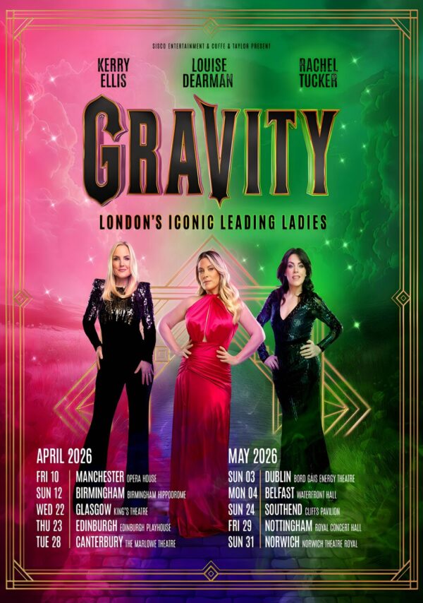 GRAVITY The Musical Wicked Theatre West End Broadway Play Tour Poster