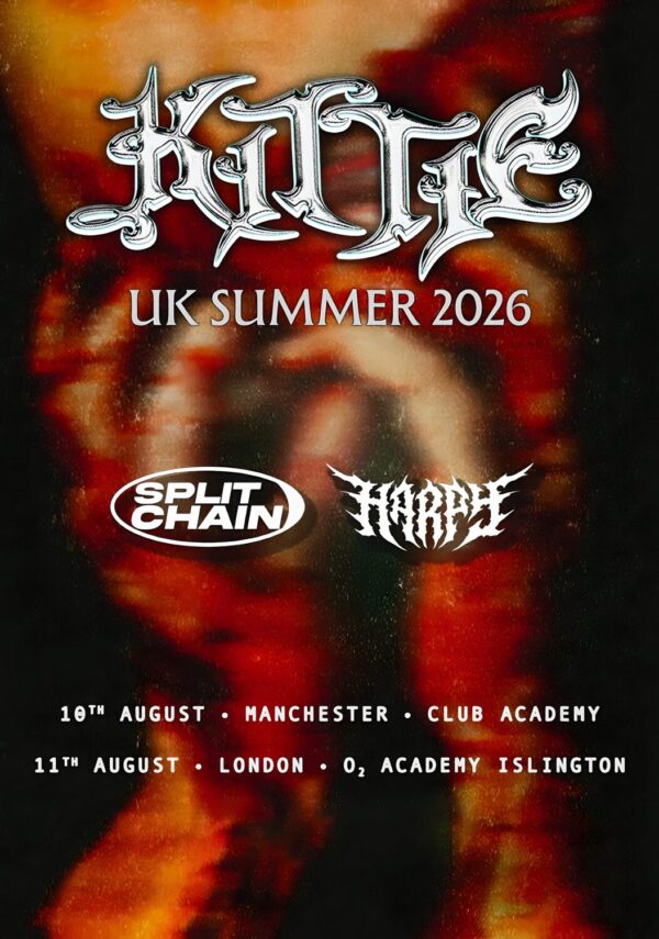 KITTIE Summer 2026 UK Tour MANCHESTER - LONDON Poster