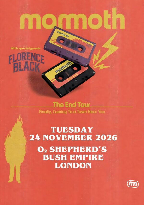 MAMMOTH The End 2026 UK Tour LONDON Shepherd's Bush Empire Poster