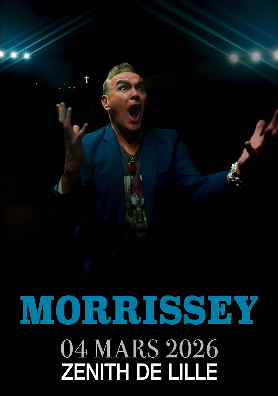 MORRISSEY Make-up Is A Lie 2026 Tour ZENITH De Lille Poster