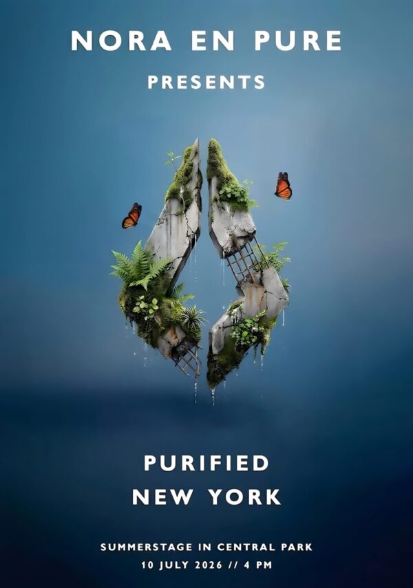 NORA EN PURE Presents Purified 2026 Tour NEW YORK Poster