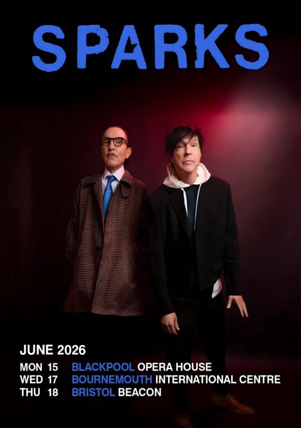 SPARKS (band) Mad! 2026 UK Tour Poster