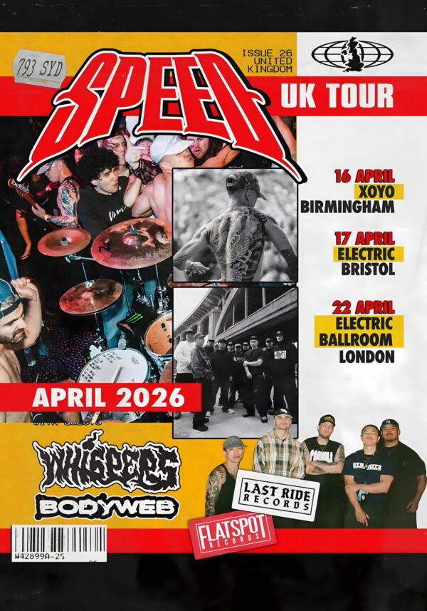 SPEED (band) Only One Mode 2026 UK Tour Poster