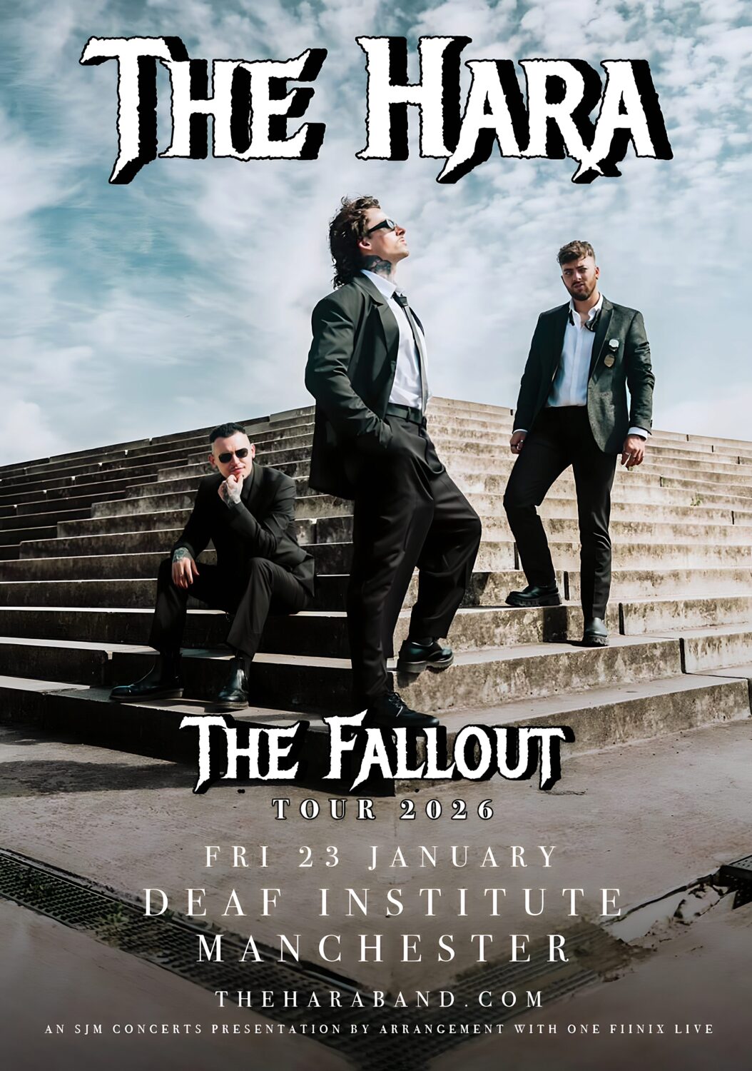 THE HARA The Fallout 2026 UK Tour MANCHESTER Poster
