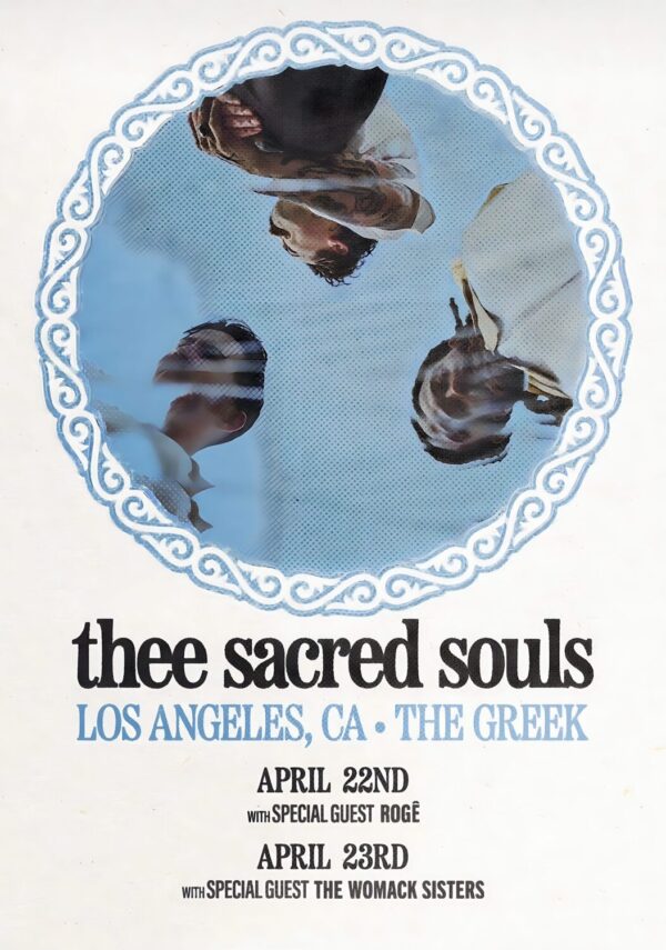 THEE SACRED SOULS Got A Story To Tell 2026 Tour LOS ANGELES The Greek Poster
