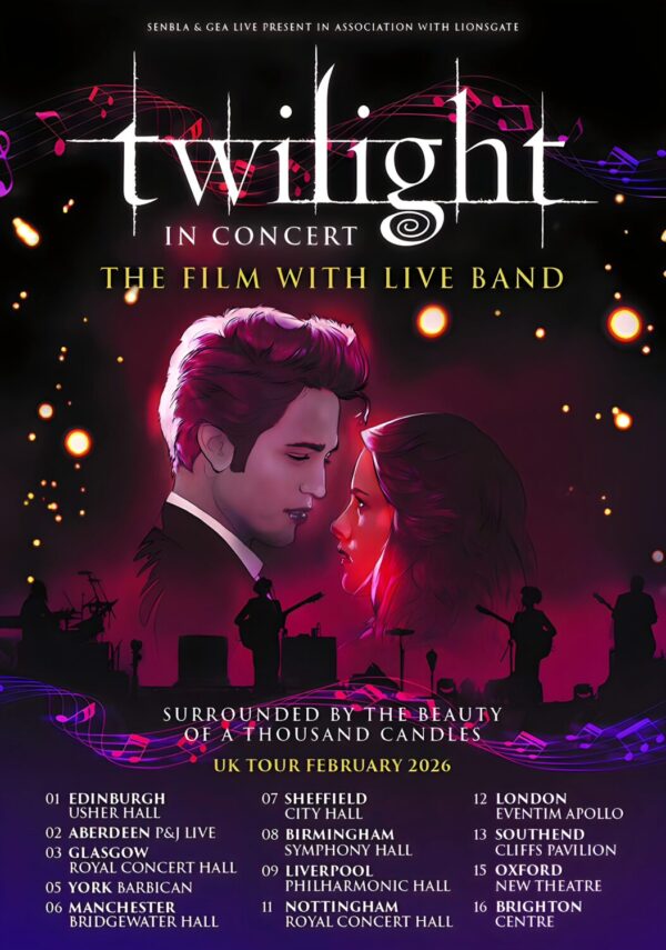 TWILIGHT In Concert Theatre Musical West End Broadway Play Poster