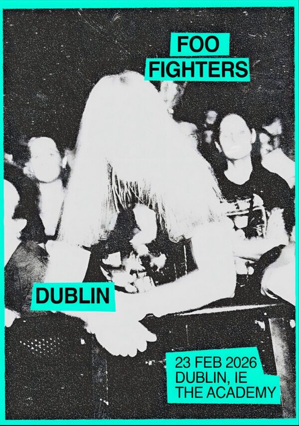 FOO FIGHTERS Your Favourite Toy 2026 Tour DUBLIN Academy Poster Print