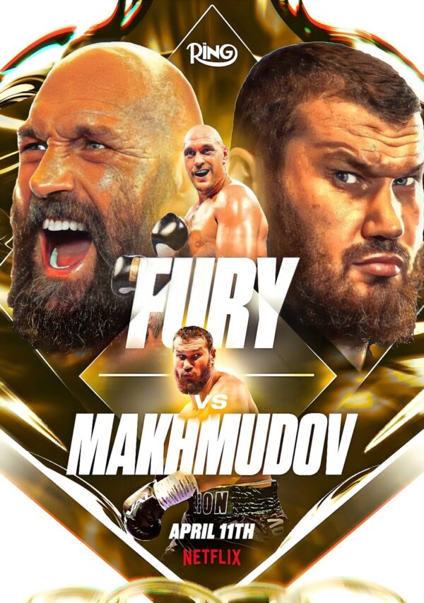 TYSON FURY vs. ARSLANBEK MAKHMUDOV London 2026 Boxing Fight Poster