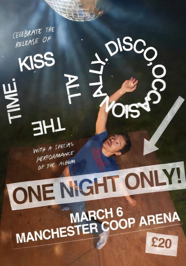 HARRY STYLES Kiss All the Time. Disco, Occasionally Release MANCHESTER Co-op Arena 2026 Tour Poster Print
