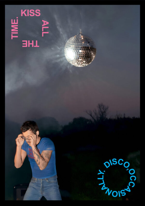 HARRY STYLES Kiss All The Time. Disco, Occasionally Album Poster Print