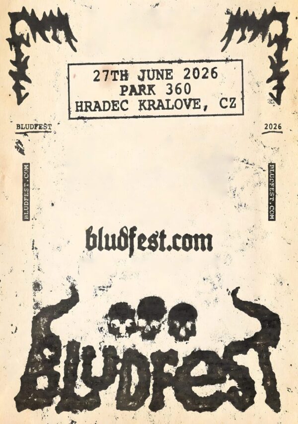 BLUDFEST Festival 2026 YUNGBLUD Line-up Tour Poster