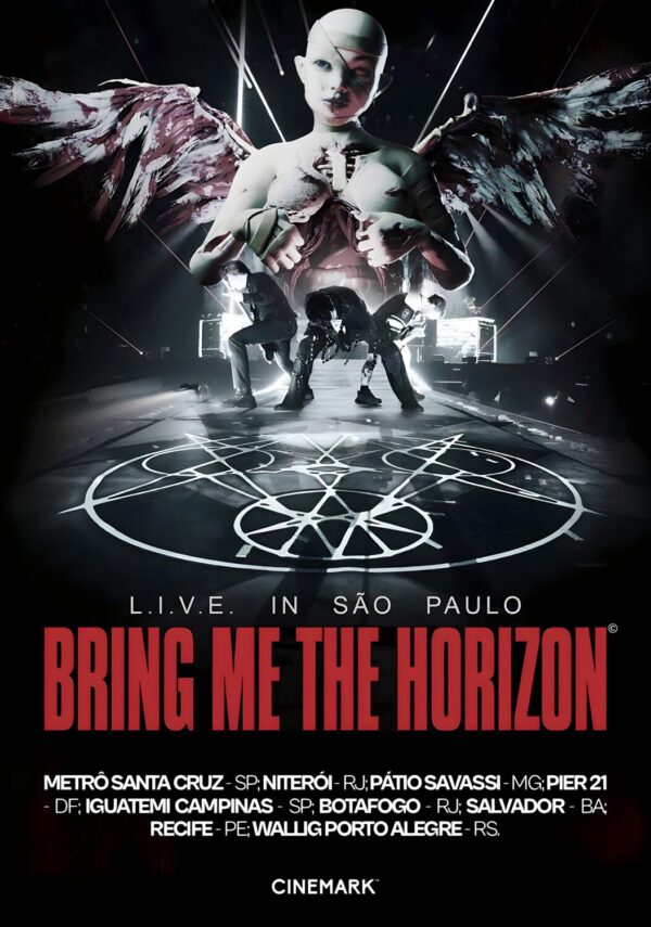 BRING ME THE HORIZON Live in Sao Paulo Movie Tour Poster