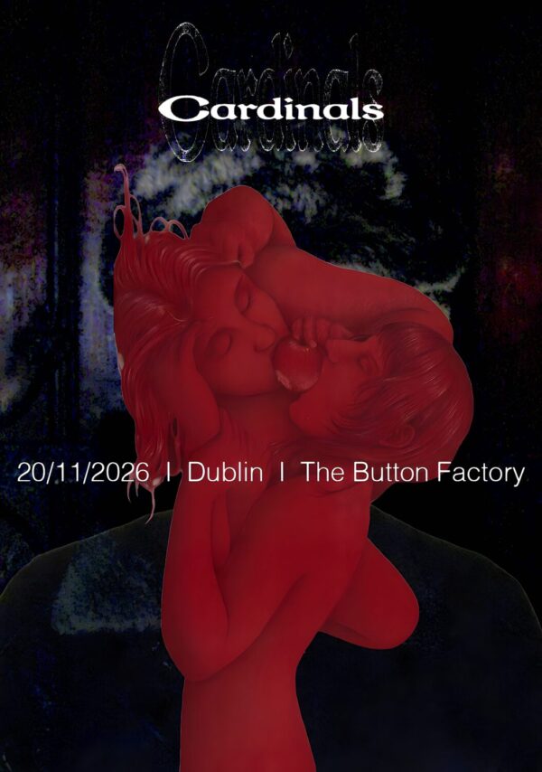 CARDINALS (band) Masquerade 2026 Tour DUBLIN The Button Factory Poster