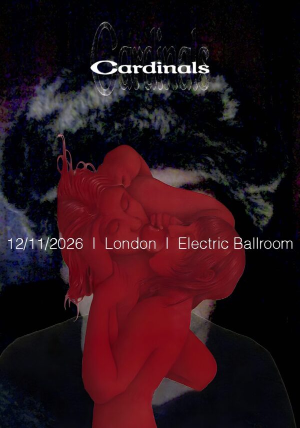 CARDINALS (band) Masquerade 2026 Tour LONDON Electric Ballroom Poster
