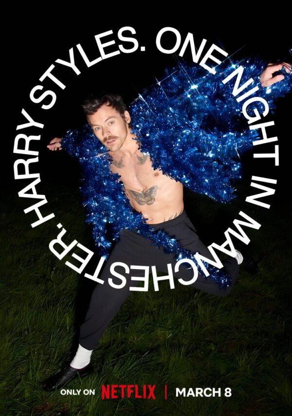 HARRY STYLES One Night in Manchester 2026 Tour Poster