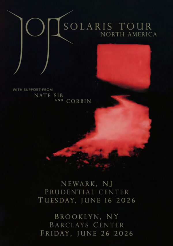 JOJI Piss in the Wind - Solaris 2026 BROOKLYN - NEWARK Poster