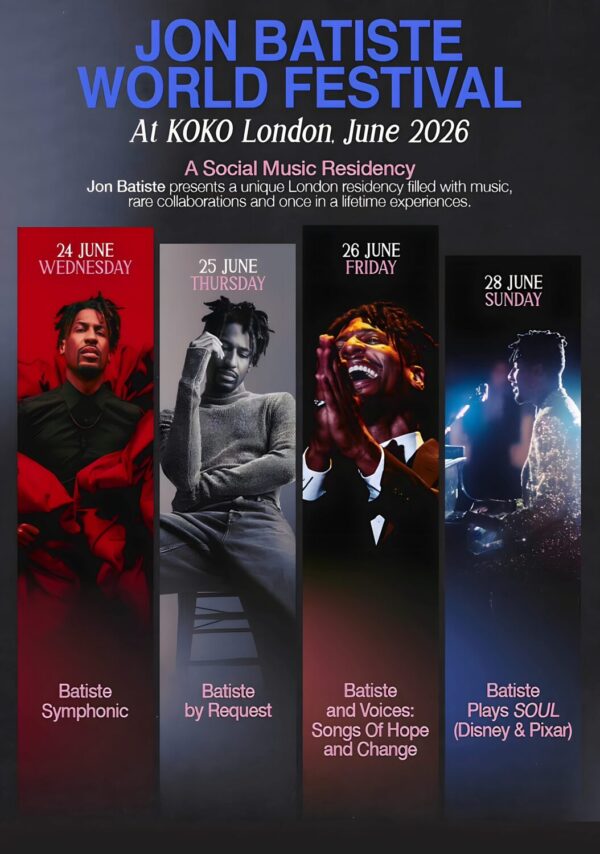 JON BASTISTE Social Music Residency 2026 Tour LONDON KOKO Poster