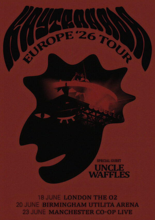 KAYTRANADA Ain't No Damn Way 2026 UK Tour LONDON - BIRMINGHAM - MANCHESTER Poster