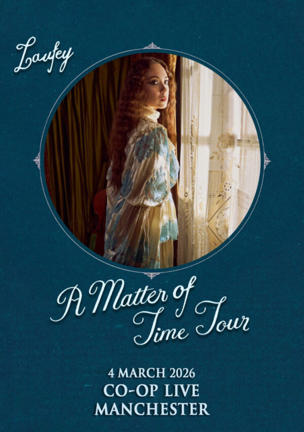 LAUFEY A Matter Of Time 2026 Tour MANCHESTER Co-op Live Poster Print