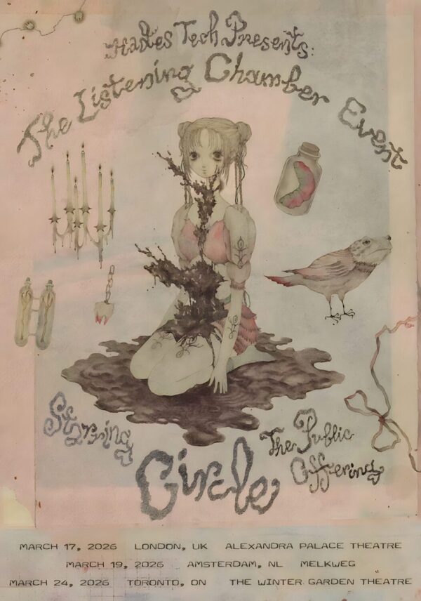 MELANIE MARTINEZ The Listening Chamber Event Tour LONDON Alexandra Theatre Poster