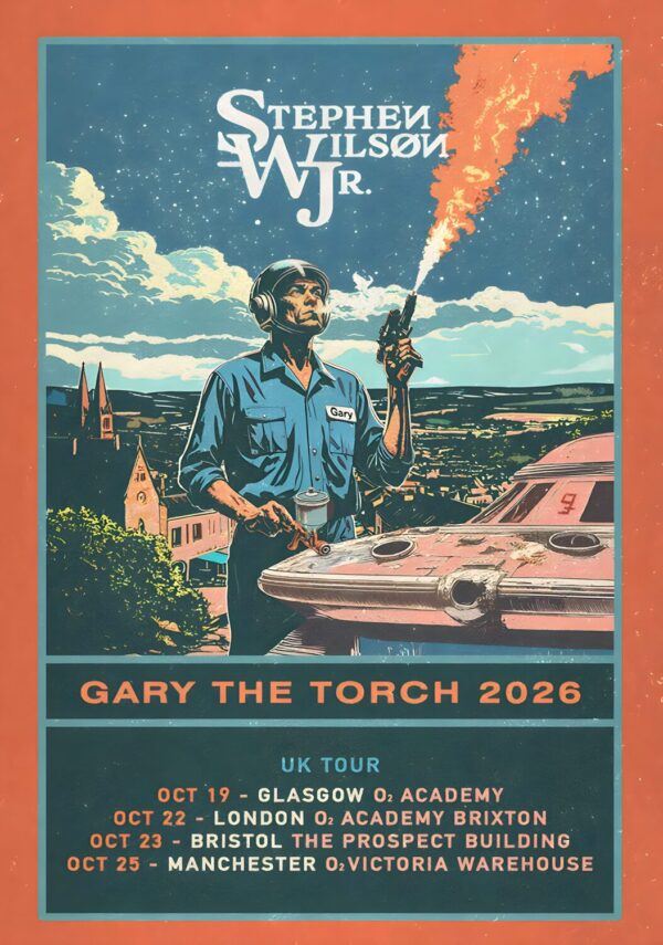 STEPHEN WILSON JR Gary The Torch 2026 UK Tour Poster
