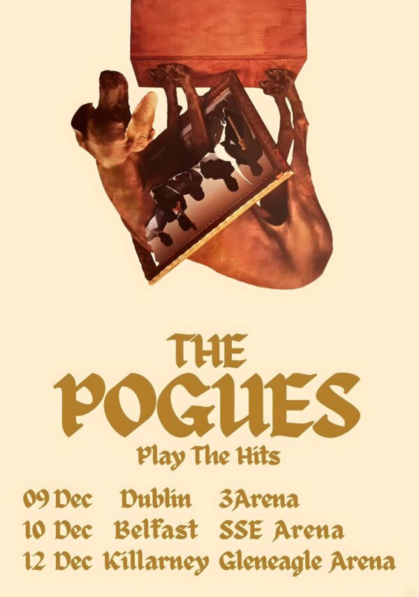 THE POGUES Play the Hits 2026 Ireland Tour Poster