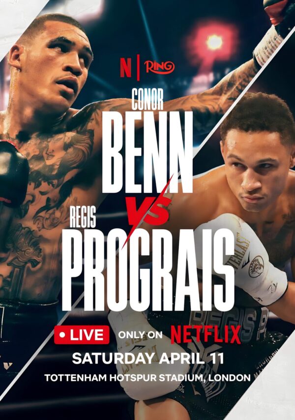 CONOR BENN vs REGIS PROGRAIS London Stadium 2026 Boxing Fight Poster Print