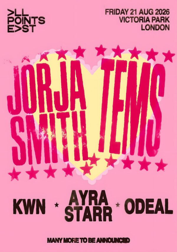 JORJA SMITH - TEMS All Points East 2026 LONDON Victoria Park Poster
