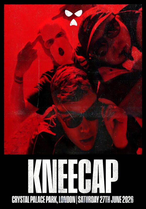 KNEECAP (band) Fenian 2026 UK Tour LONDON Crystal Palace Poster