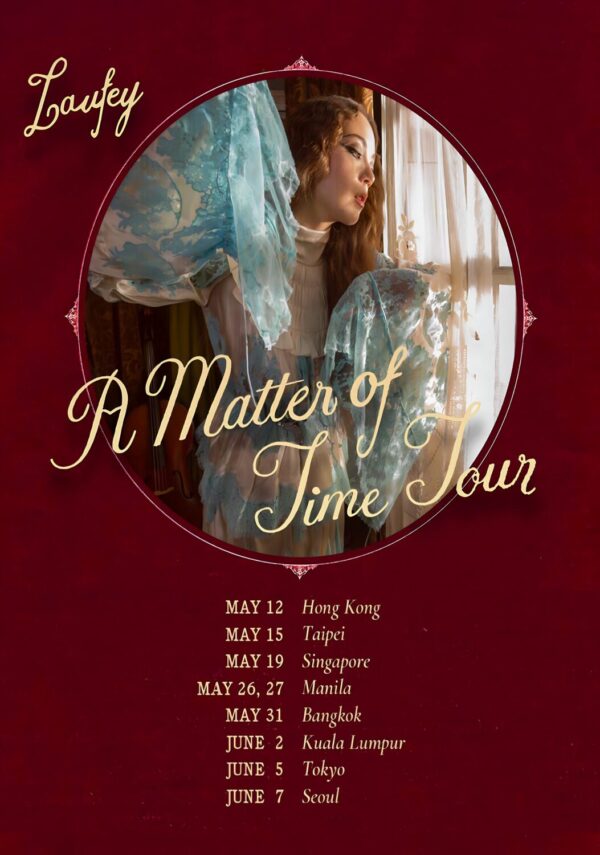 LAUFEY A Matter of Time Town 2026 Asia Tour Poster