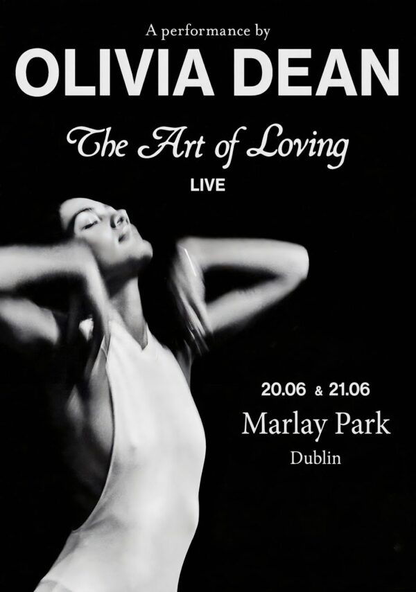 OLIVIA DEAN The Art of Loving Live 2026 Tour DUBLIN Marlay Park Poster