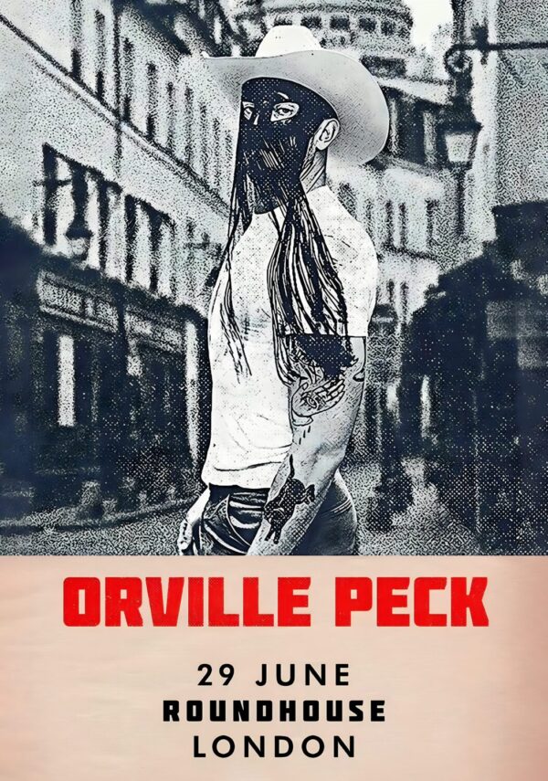 ORVILLE PECK Appaloosa 2026 UK Tour LONDON Roundhouse Poster