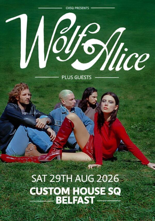 WOLF ALICE The Clearing Summer 2026 Tour BELFAST Custom House SQ Poster