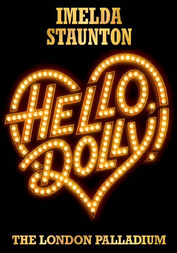 HEY DOLLY London Paladium Theatre Musical West End Broadway Theatre Play Poster Print